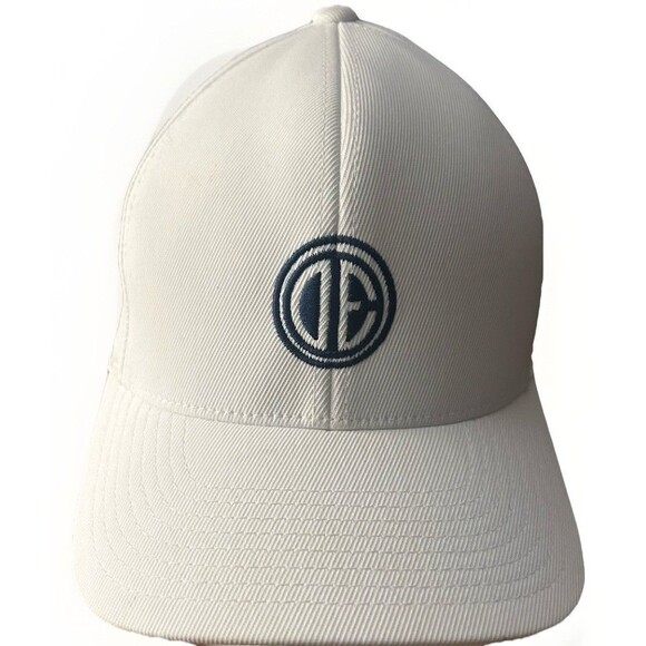 G/Fore White Snapback Blue DouglasElliman Realty Adjustable Hat Golf Cap Flexfit - Picture 1 of 8